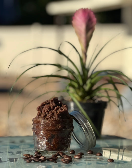 Peppermint Mocha Sugar Srub