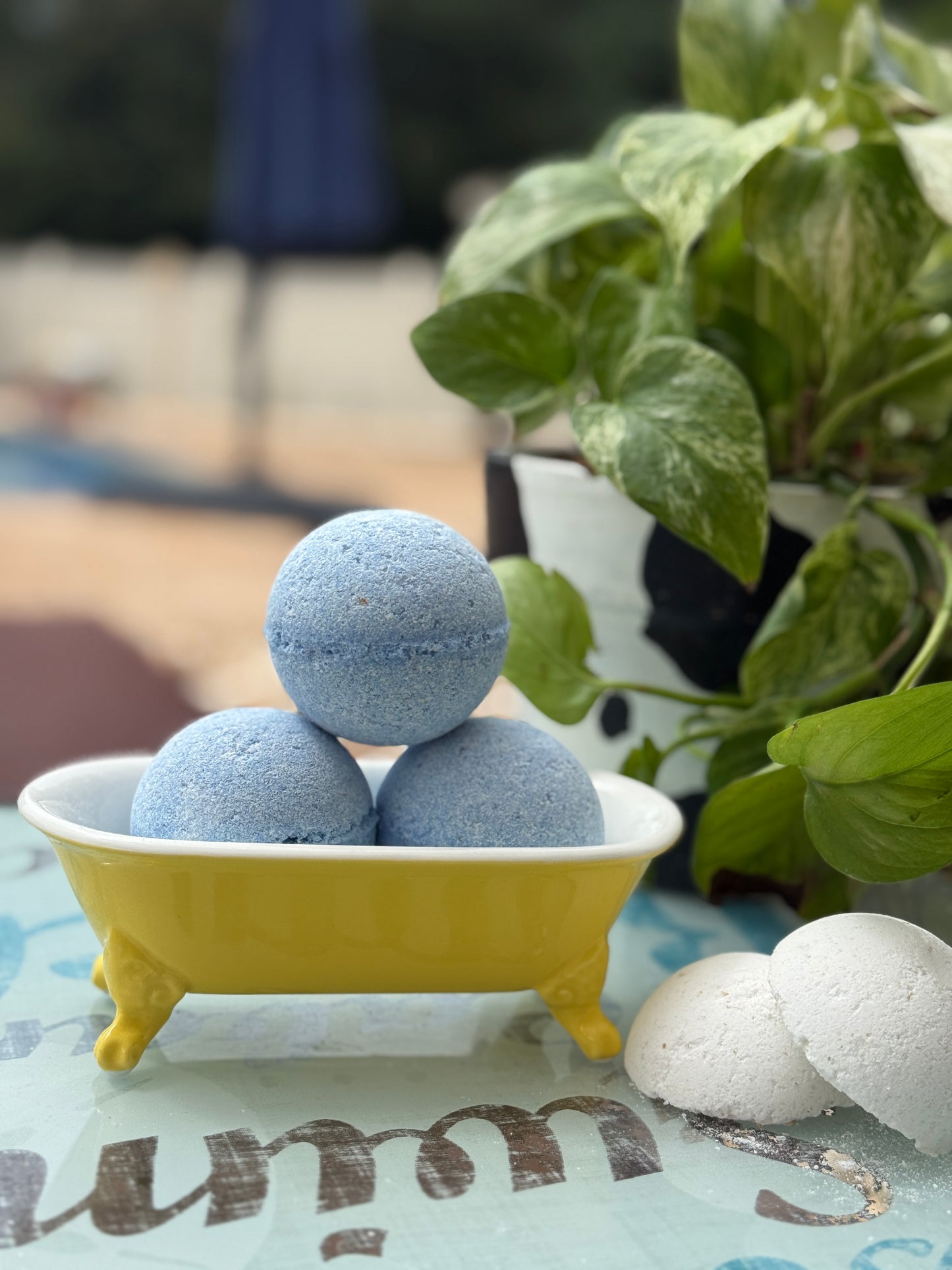 Calming Lavender Oat Bath Bomb