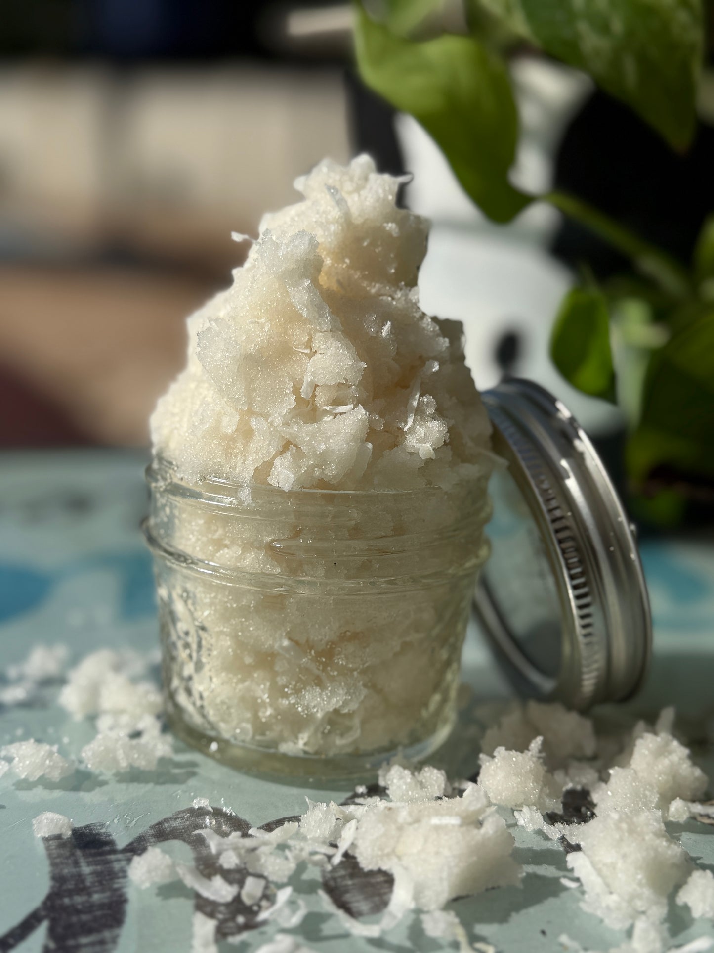 Coconut Snowball Sugar Scrub