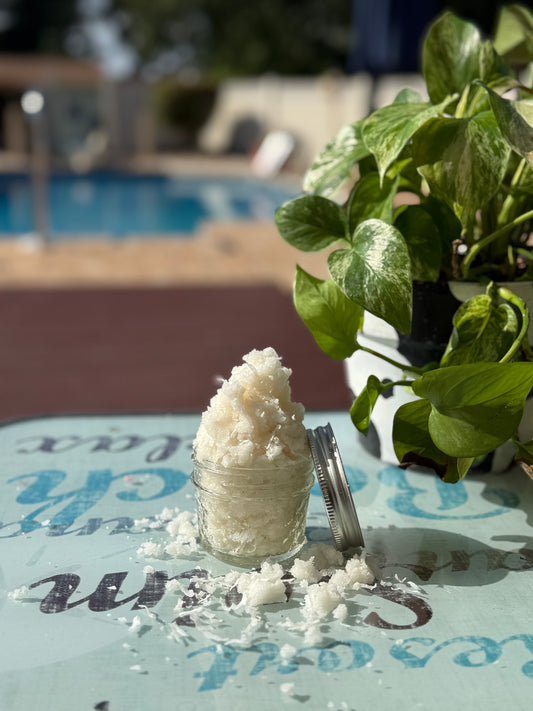Coconut Snowball Sugar Scrub